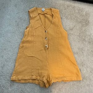 Rhythm yellow romper